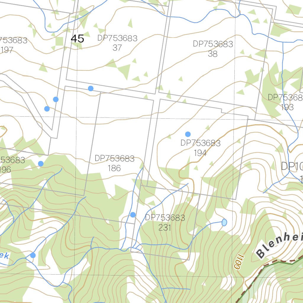 Yarrowyck 9137-2S Map by NSW Government Spatial Services | Avenza Maps