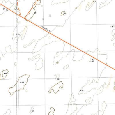 nswtopo 1652-E CHABJUWARDOO & ANAGONDA digital map