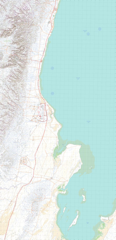 nswtopo 1753-W ROUGH RANGE & LEARMONTH digital map