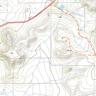 nswtopo 1840-2S WALKAWAY SOUTH digital map