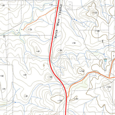 nswtopo 1840-4N HOWATHARRA NORTH digital map
