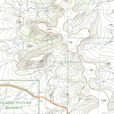 nswtopo 1840-4N HOWATHARRA NORTH digital map