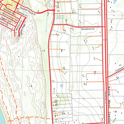 nswtopo 1840-4S HOWATHARRA SOUTH digital map