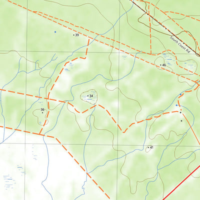 nswtopo 1929-1S ROSA SOUTH digital map