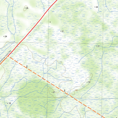 nswtopo 1929-2N WHITE POINT NORTH digital map