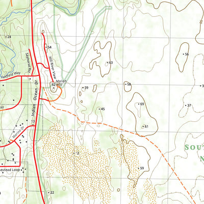 nswtopo 1937-S HILL RIVER & COWALLA digital map