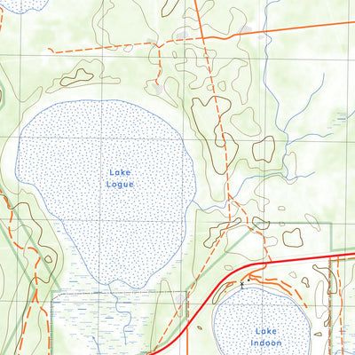 nswtopo 1938-S LOGUE & ENEABBA digital map
