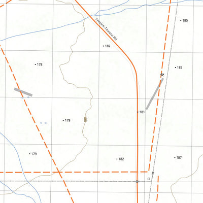 nswtopo 1951-S NUNGABIE & MOUNT TUCKER digital map
