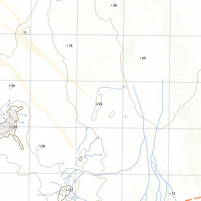 nswtopo 1952-N GLOBE HILL & JUBRICOO digital map