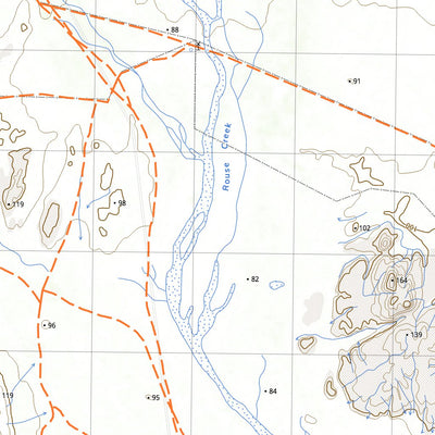 nswtopo 1952-N GLOBE HILL & JUBRICOO digital map