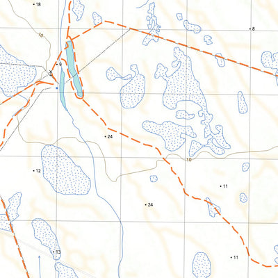 nswtopo 1954-S MINDEROO & VENN digital map
