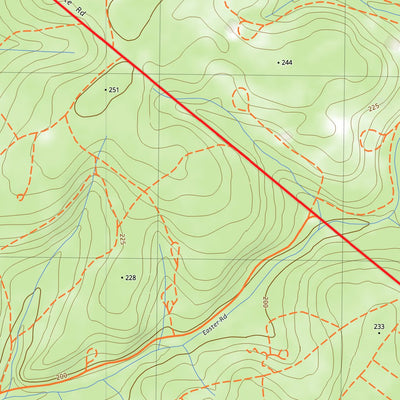 nswtopo 2029-1S CARLOTTA BROOK SOUTH digital map