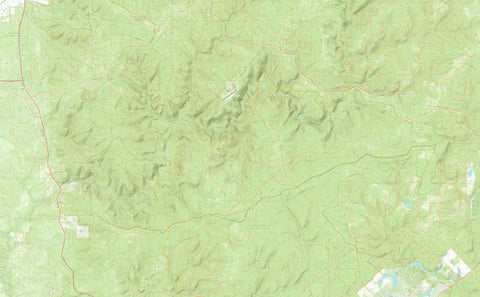 nswtopo 2029-2N CHARNWOOD NORTH digital map