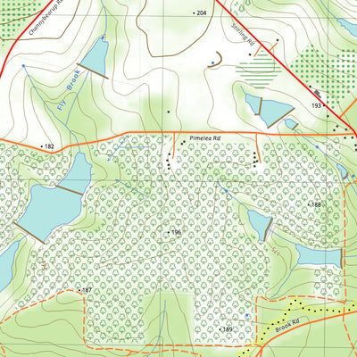 nswtopo 2029-2S CHARNWOOD SOUTH digital map