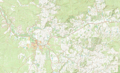 nswtopo 2030-1N DONNYBROOK NORTH digital map