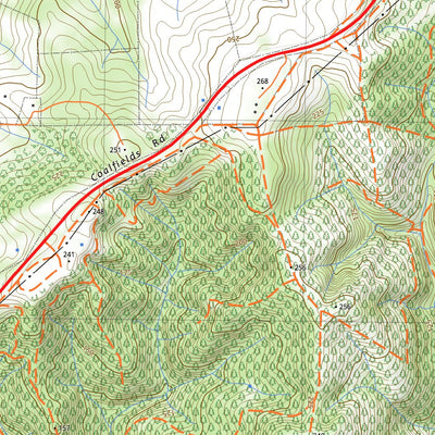 nswtopo 2031-2N BUREKUP NORTH digital map