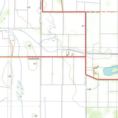 nswtopo 2032-2N HAMEL NORTH digital map