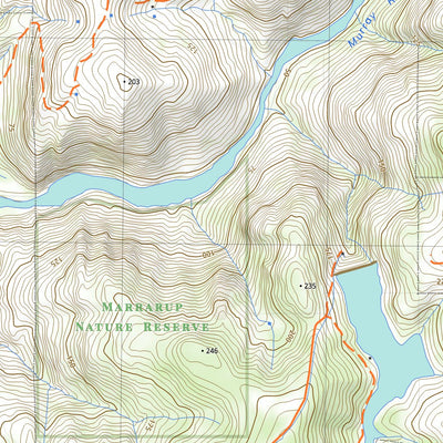 nswtopo 2032-2N HAMEL NORTH digital map