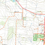 nswtopo 2036-N DANDARAGAN & LAKE DALAROO digital map