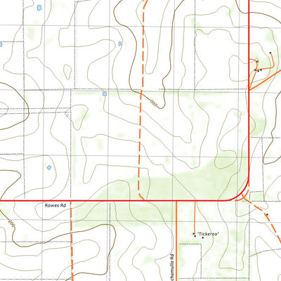 nswtopo 2036-S YATHEROO & CAPITELA digital map