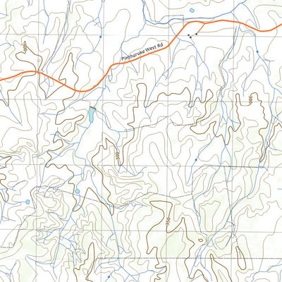 nswtopo 2039-N MOUNT MELARA & PINTHARUKA digital map