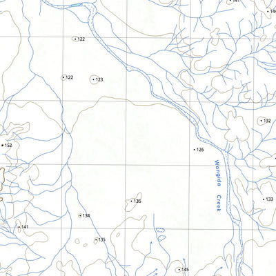 nswtopo 2052-S THOWAGEE & MOUNT FLORRIE digital map