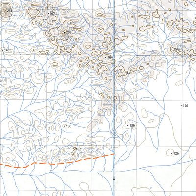 nswtopo 2053-N CANE RIVER & MOUNT AMY digital map