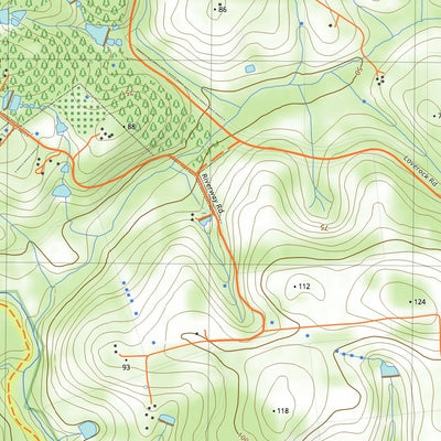 nswtopo 2128-4S NORTHCLIFFE SOUTH digital map