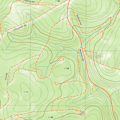 nswtopo 2129-3S PEMBERTON SOUTH digital map