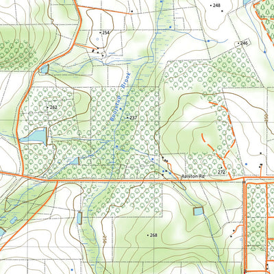 nswtopo 2129-4S WILGARUP SOUTH digital map
