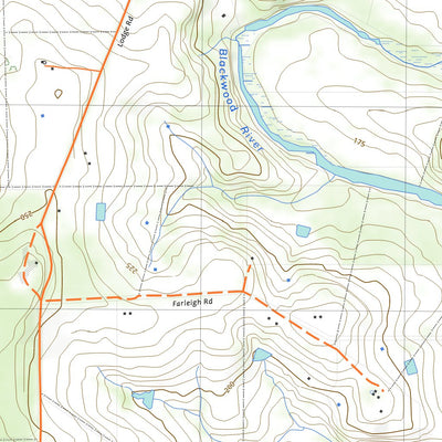 nswtopo 2130-2S BOYUP BROOK SOUTH digital map