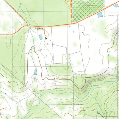 nswtopo 2130-3N BRIDGETOWN NORTH digital map