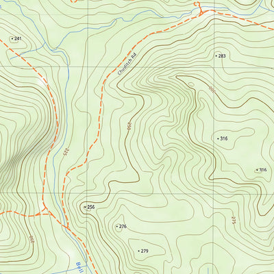 nswtopo 2131-1N NALYERIN NORTH digital map