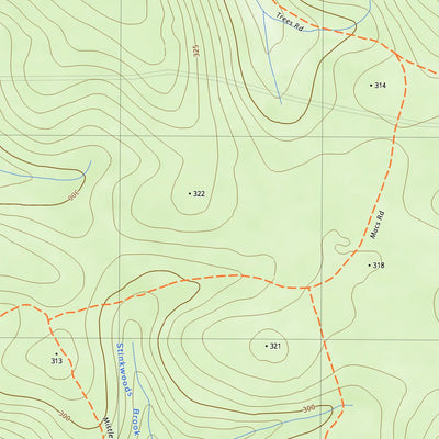 nswtopo 2131-1S NALYERIN SOUTH digital map