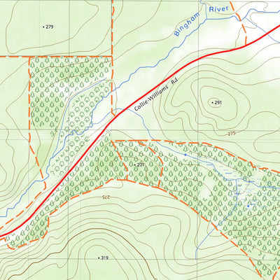 nswtopo 2131-1S NALYERIN SOUTH digital map