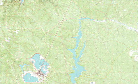 nswtopo 2131-4S TALLANALLA SOUTH digital map