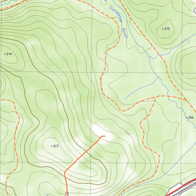 nswtopo 2132-4N DWELLINGUP NORTH digital map