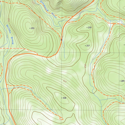 nswtopo 2132-4N DWELLINGUP NORTH digital map