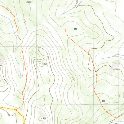 nswtopo 2133-2S YAGANING SOUTH digital map