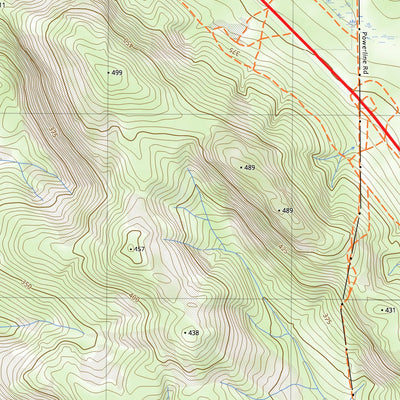 nswtopo 2133-2S YAGANING SOUTH digital map