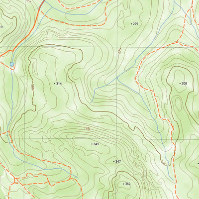 nswtopo 2133-3N JARRAHDALE NORTH digital map