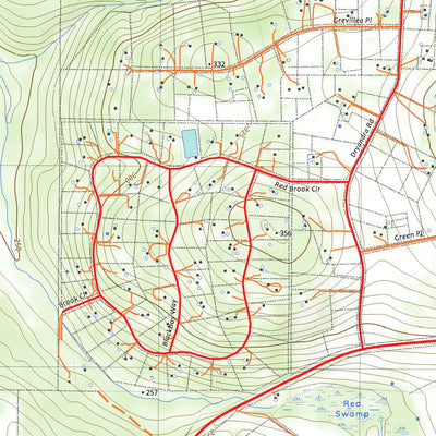 nswtopo 2134-1S TOODYAY SOUTH digital map