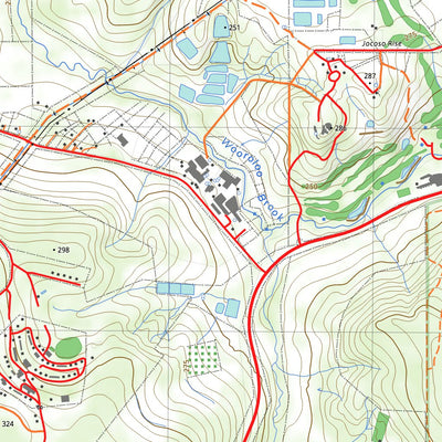 nswtopo 2134-2N CHIDLOW NORTH digital map