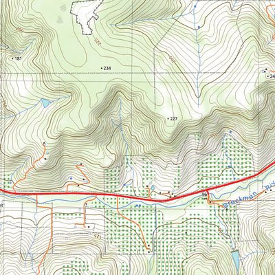 nswtopo 2134-4N JUMPERKINE NORTH digital map