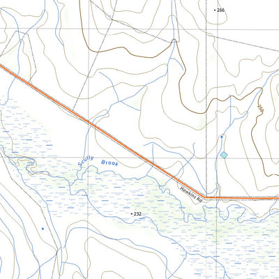 nswtopo 2135-1N CALINGIRI NORTH digital map