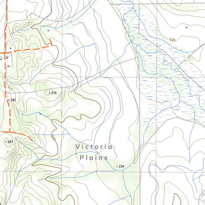 nswtopo 2135-1N CALINGIRI NORTH digital map