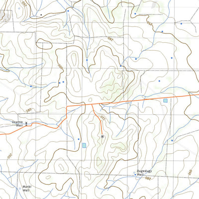 nswtopo 2136-N WALEBING & BINDI BINDI digital map