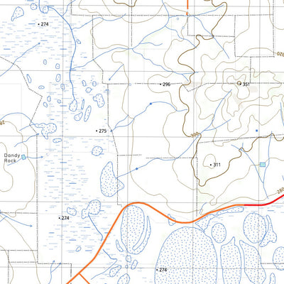 nswtopo 2137-N MARCHAGEE & MOUNT HAWKE digital map