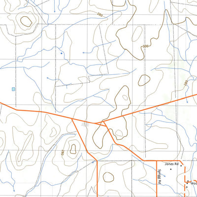 nswtopo 2138-S COOROW & LATHAM digital map