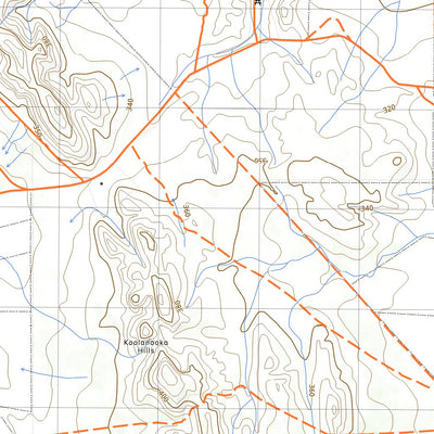 nswtopo 2139-N MORAWA & BURRILLGABBY digital map